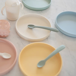 Image of Silicone Feeding Spoons 2-Pack