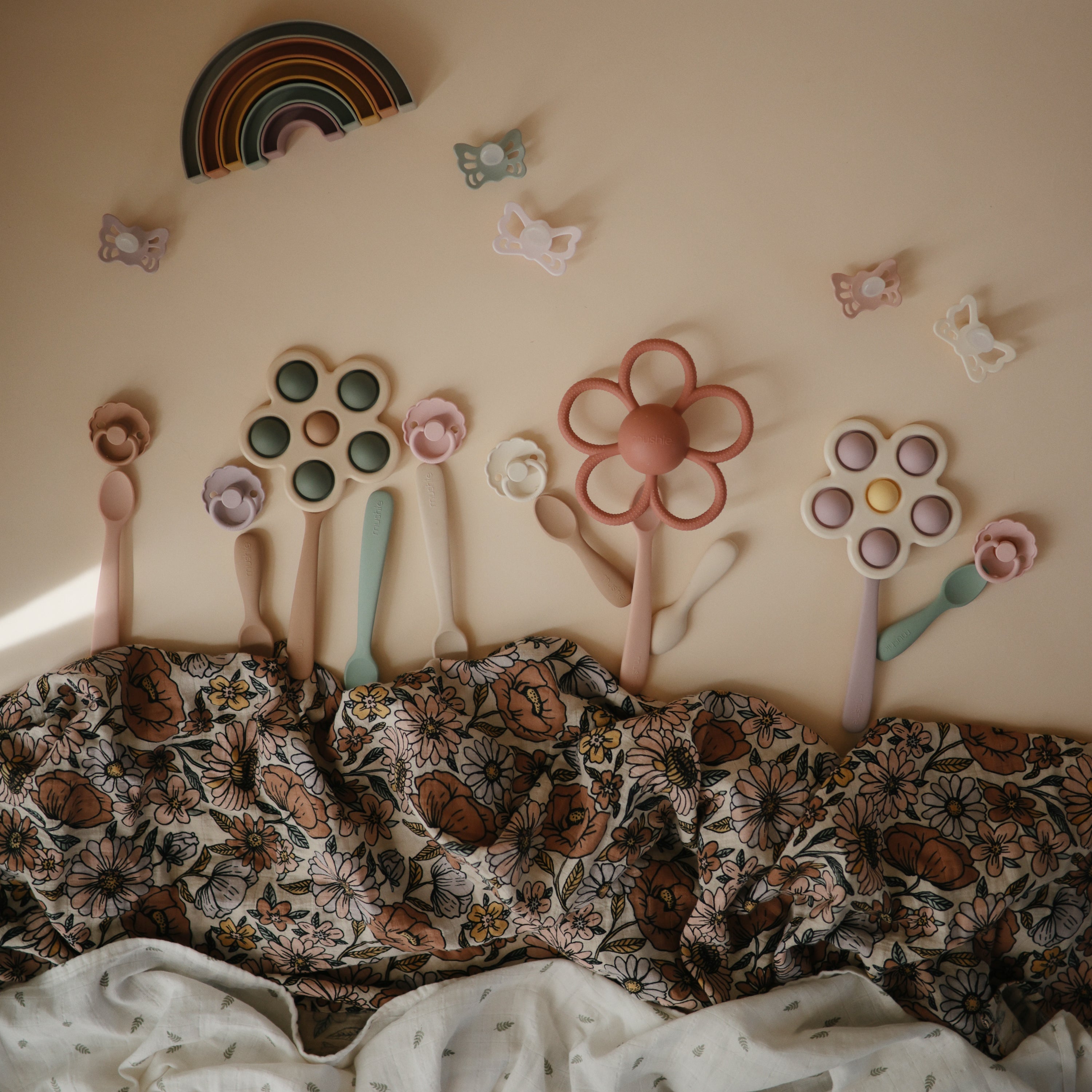 Image of Silicone Toddler Starter Spoons 2-Pack