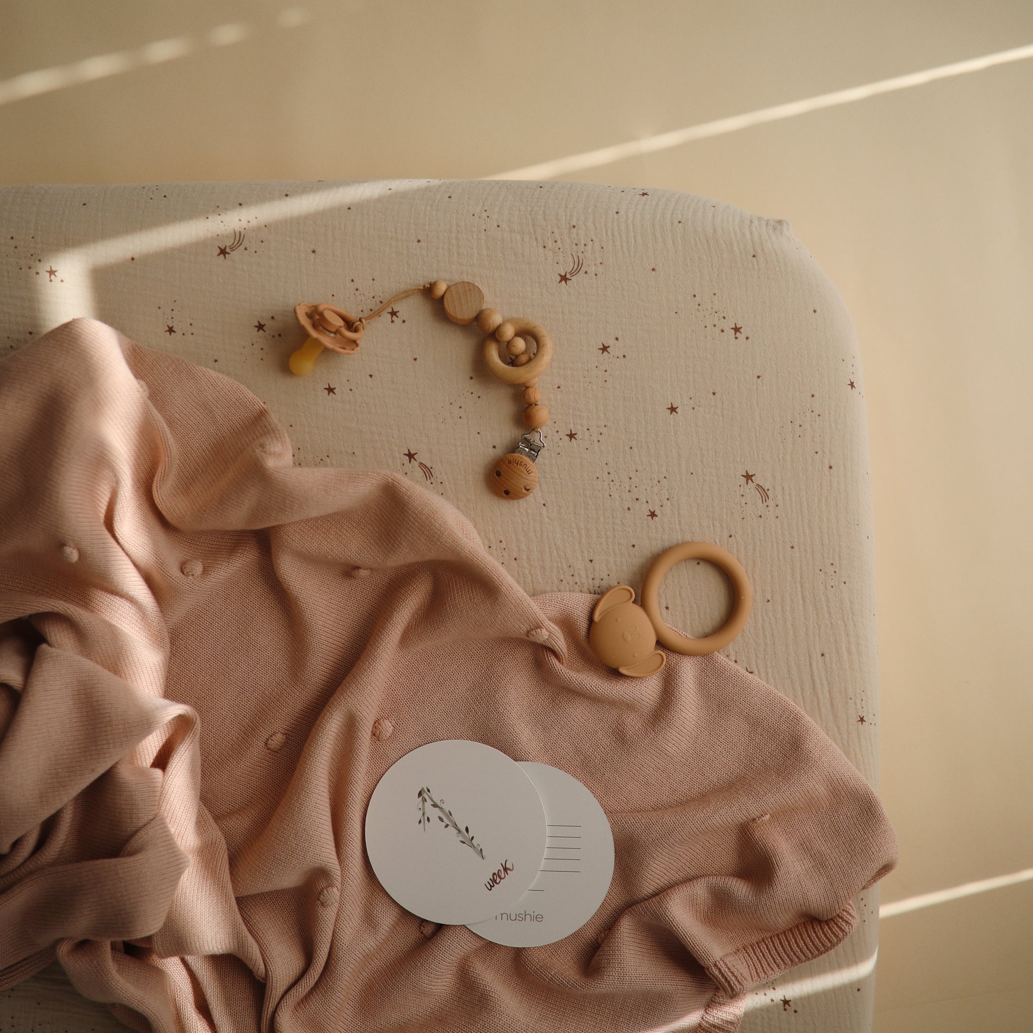 Image of Extra Soft Muslin Crib Sheet