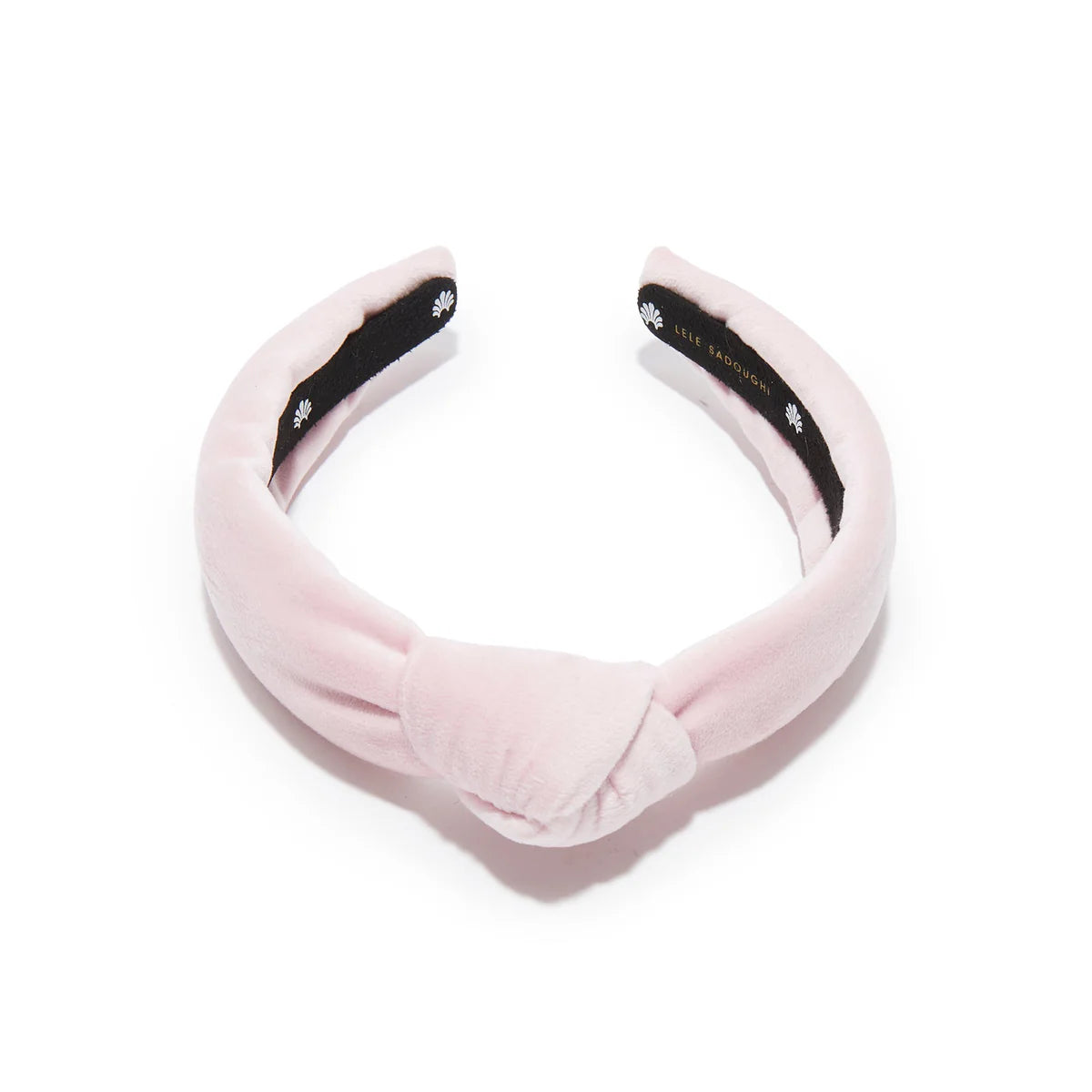 Blush Kids Velvet Knotted Headband