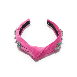 Image of Harlequin Rainbow Kids Knotted Twinkle Crystal Headband