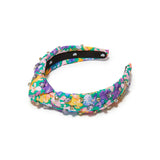 Lele Sadoughi Kids Knotted Mixed Crystal Headband