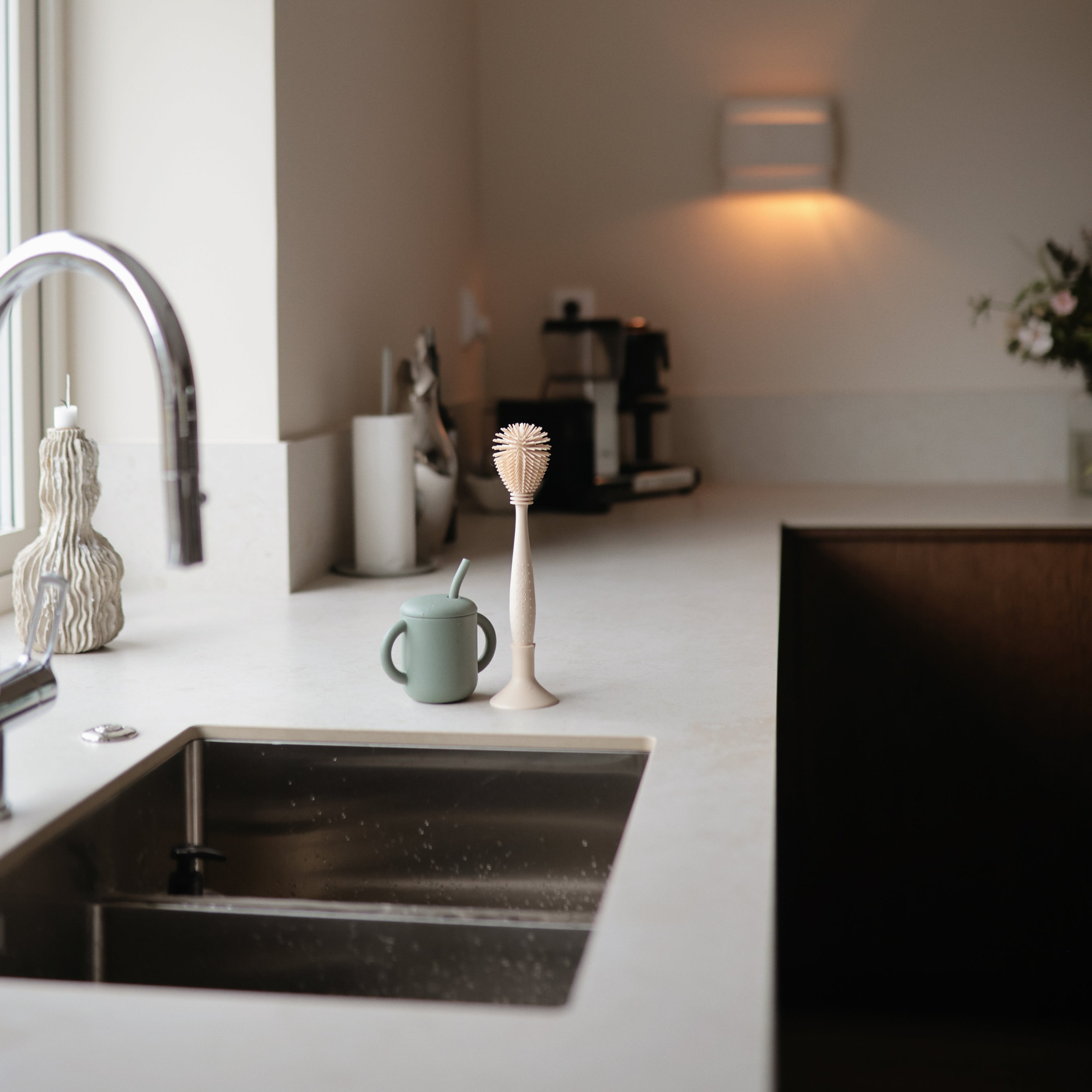 Image of Silicone Training Cup + Straw