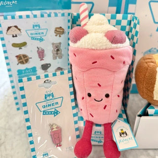 Jellycat Diner Milkshake Full Set