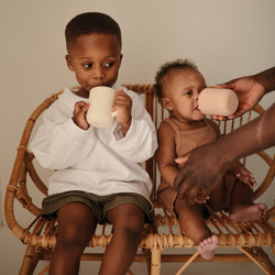 Image of Silicone Training Cup + Straw