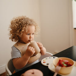 Image of Silicone Training Cup + Straw
