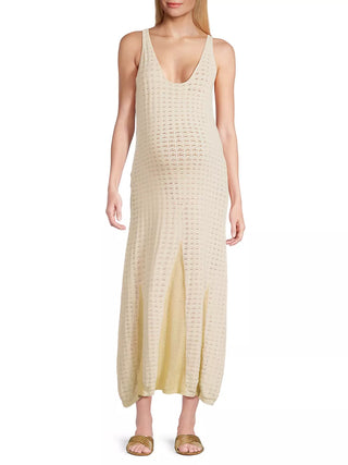 The Naomi Pointelle Maxi Dress