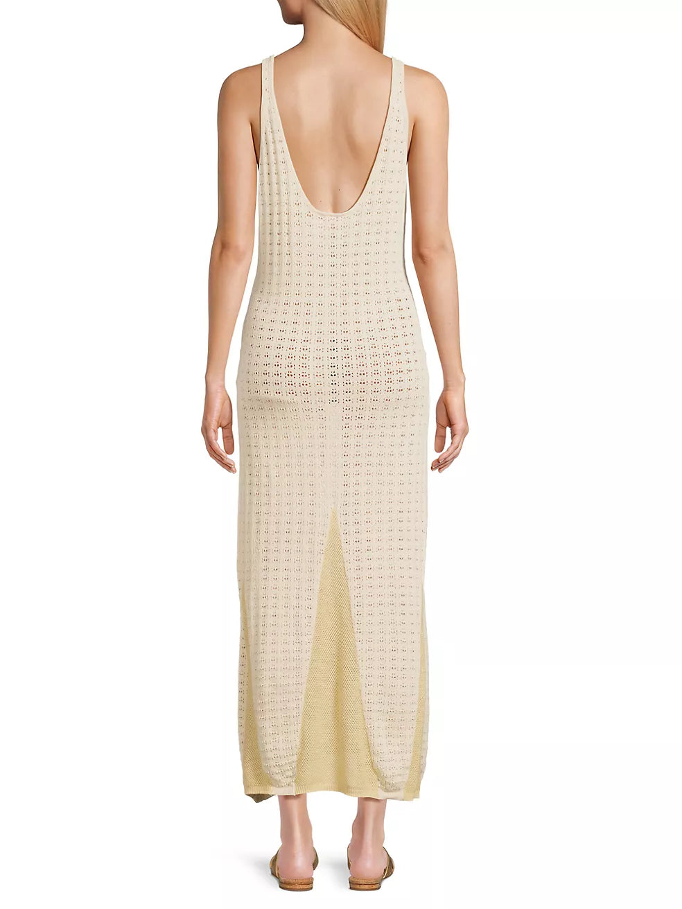 The Naomi Pointelle Maxi Dress
