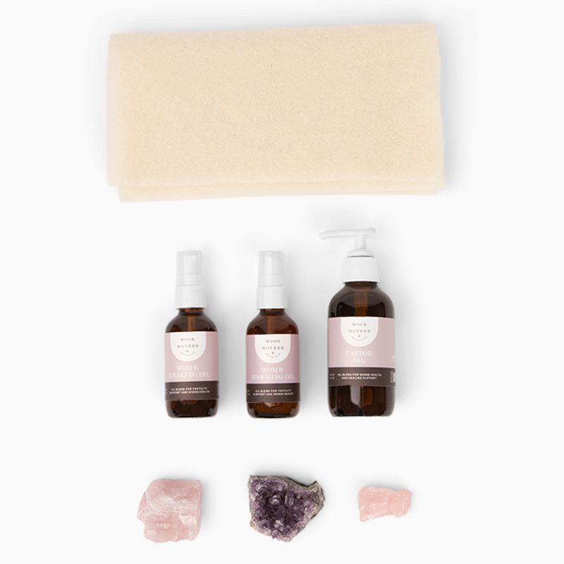 Image of Fertility Womb Massage Oil Blends Bundle