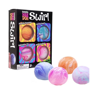Needoh Swirl 4-pack