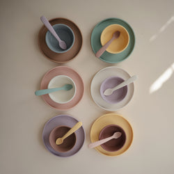 Image of Silicone Feeding Spoons 2-Pack