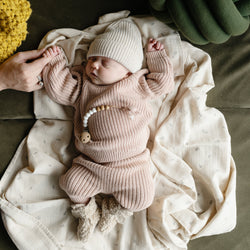 Image of Organic Cotton Muslin Swaddle Blanket