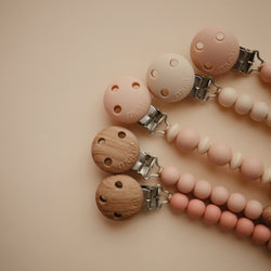 Image of Silicone Pacifier Clip | Luna