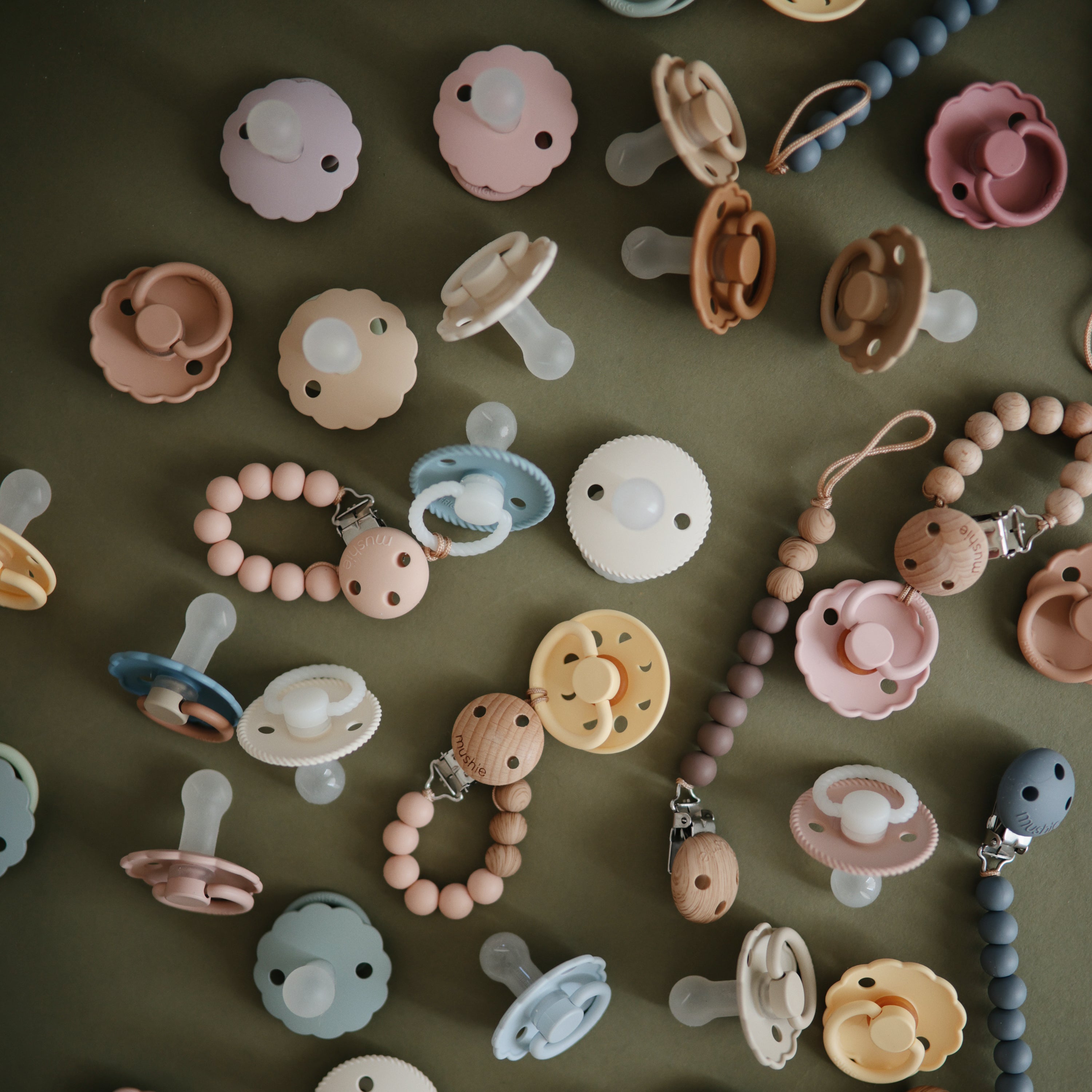 Image of FRIGG Rope Silicone Pacifier 2-Pack