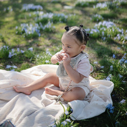 Image of Organic Cotton Muslin Swaddle Blanket
