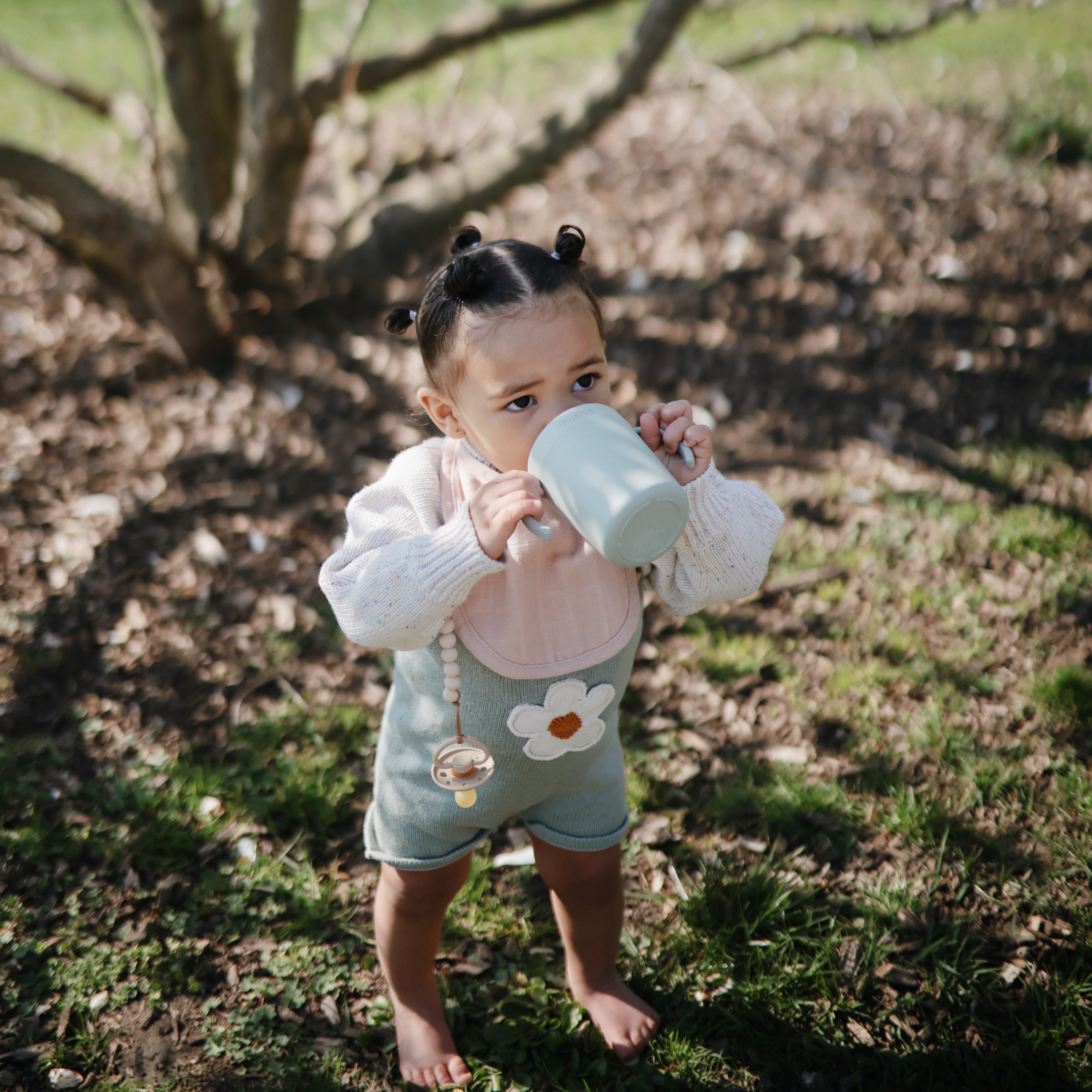 Image of FRIGG Moon Natural Rubber Pacifier 2-Pack