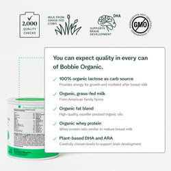 Image of Bobbie Organic Baby Formula (In-Store Pick-up or Courier Service)-New Biggie Size