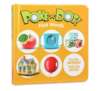 Poke-A-Dot! First words book