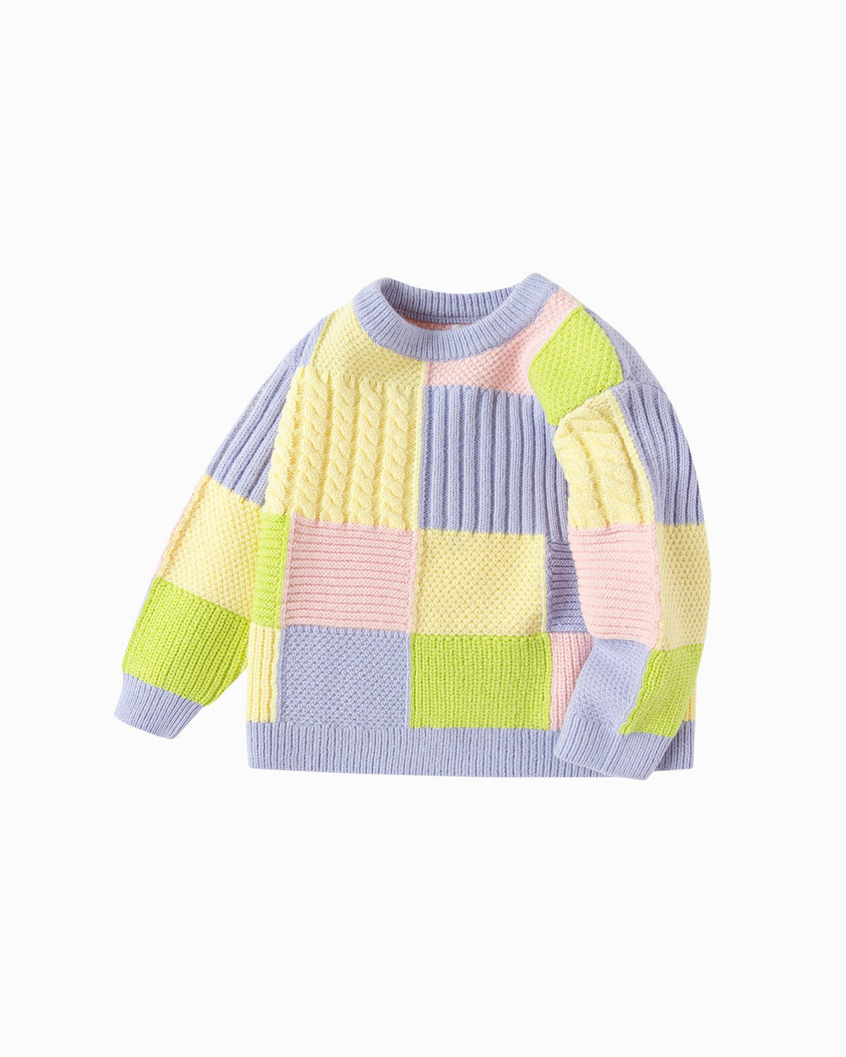 Balabala Toddler Unisex Purple Hue Sweater