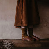 The Ribbed Sock - Antique Rose