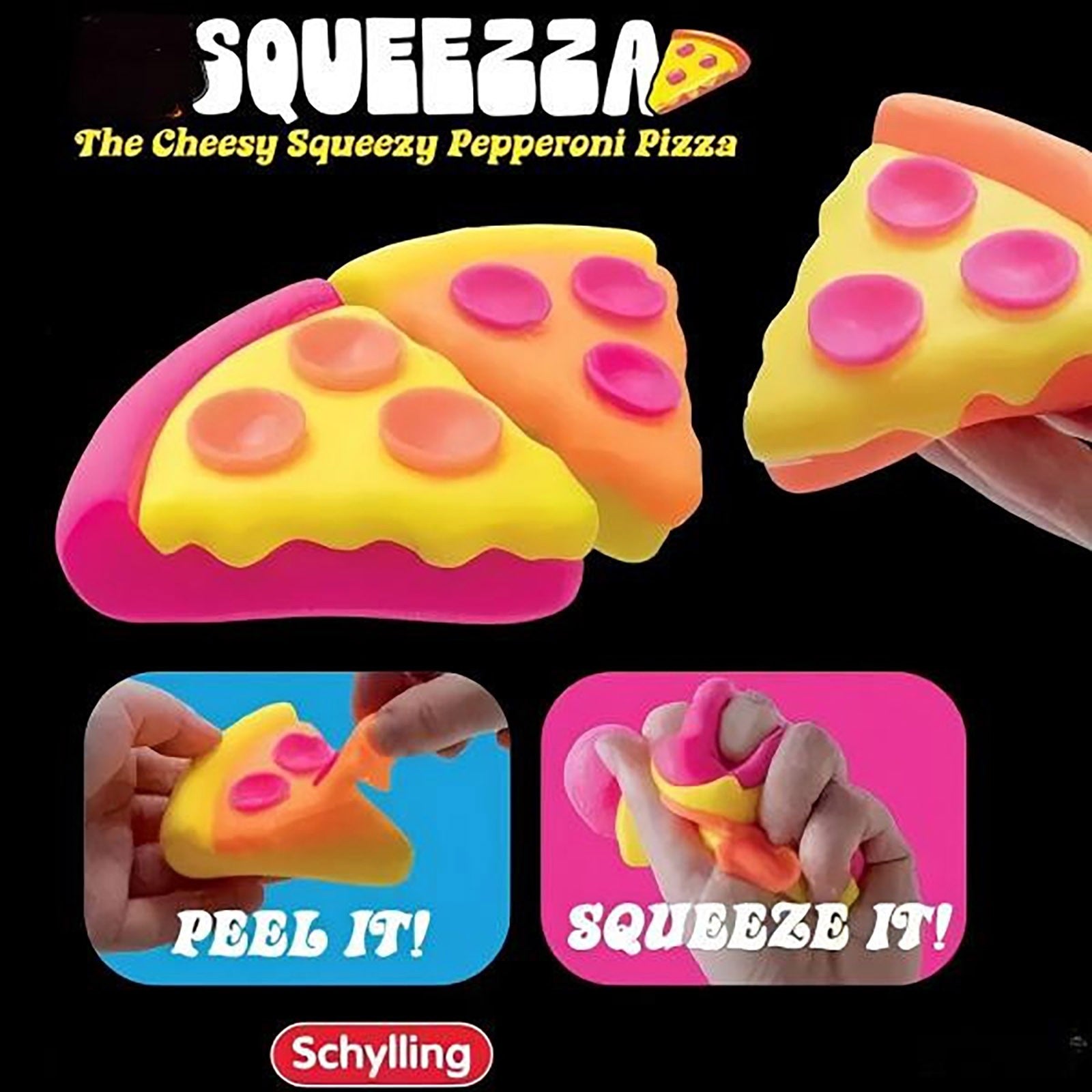 NeeDoh Squeezza Pizza