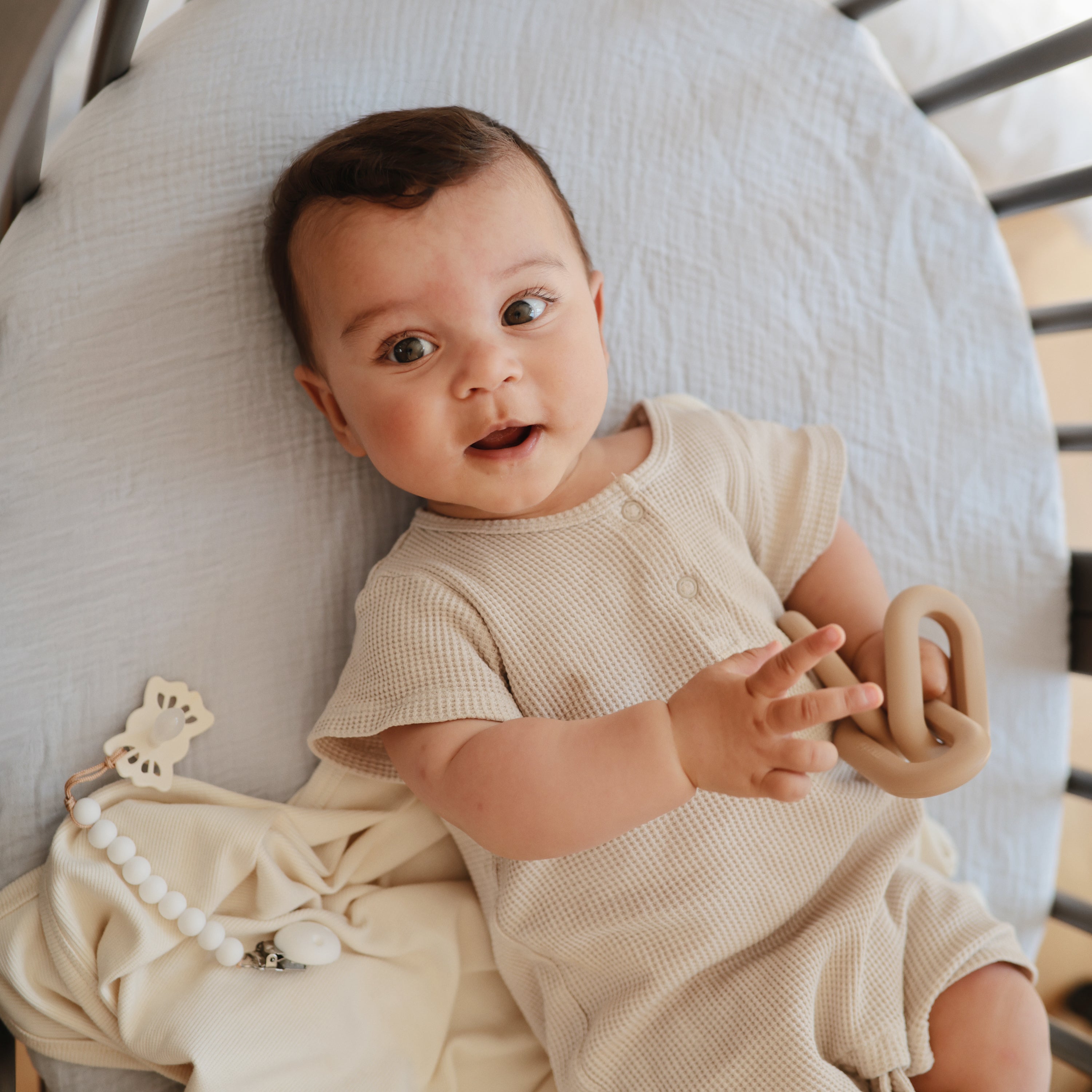 Image of Ribbed Baby Blanket