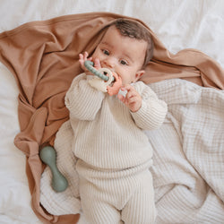 Image of Ribbed Baby Blanket