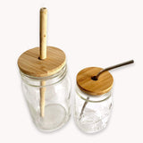 Bamboo Mason Jar Lid