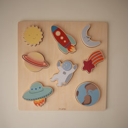 Image of Wooden Space Puzzle