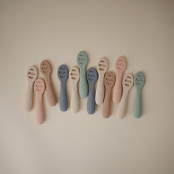 Image of First Feeding Baby Spoons 2-Pack