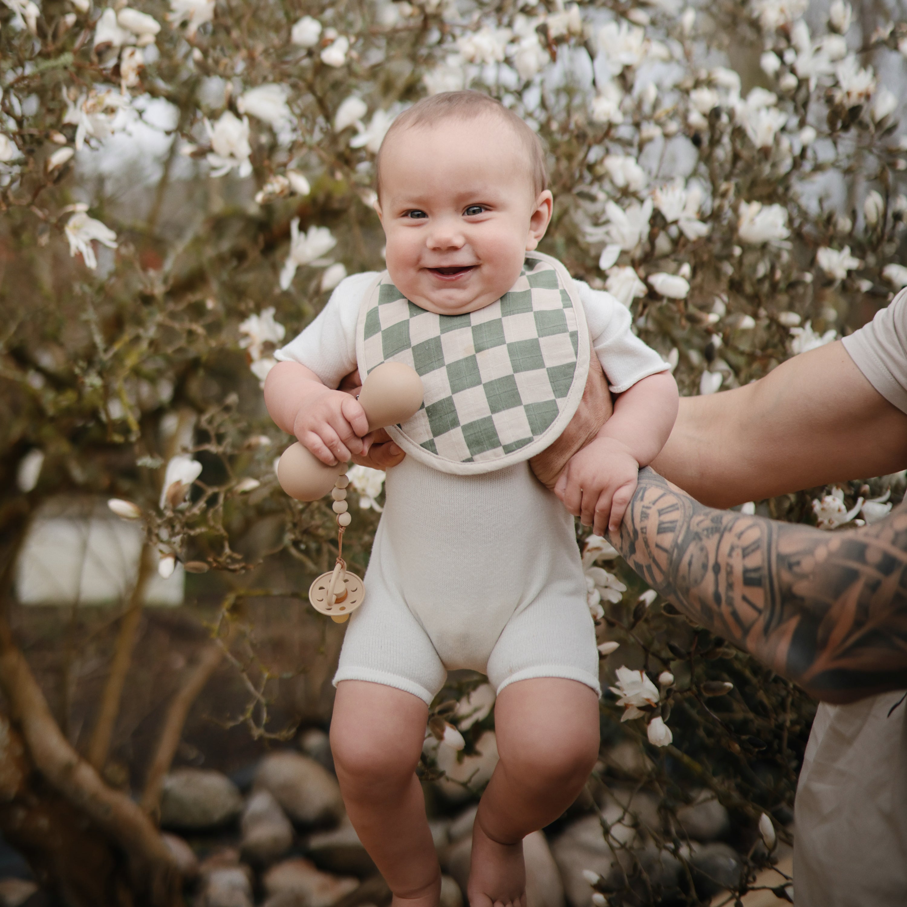 Image of FRIGG Moon Natural Rubber Pacifier 2-Pack