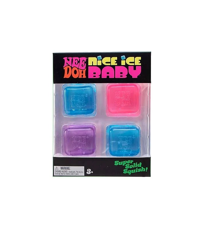 Needoh Nice Ice Baby cube 4 Pack