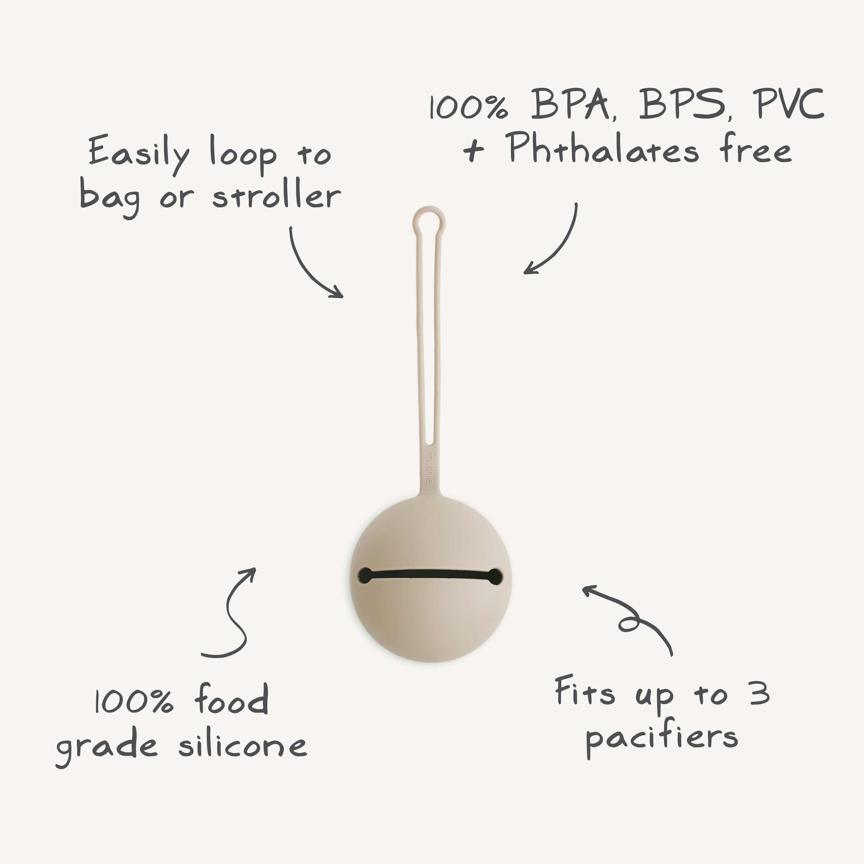 Image of Silicone Pacifier Case