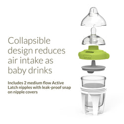 Image of Active Latch Silicone Baby Bottle