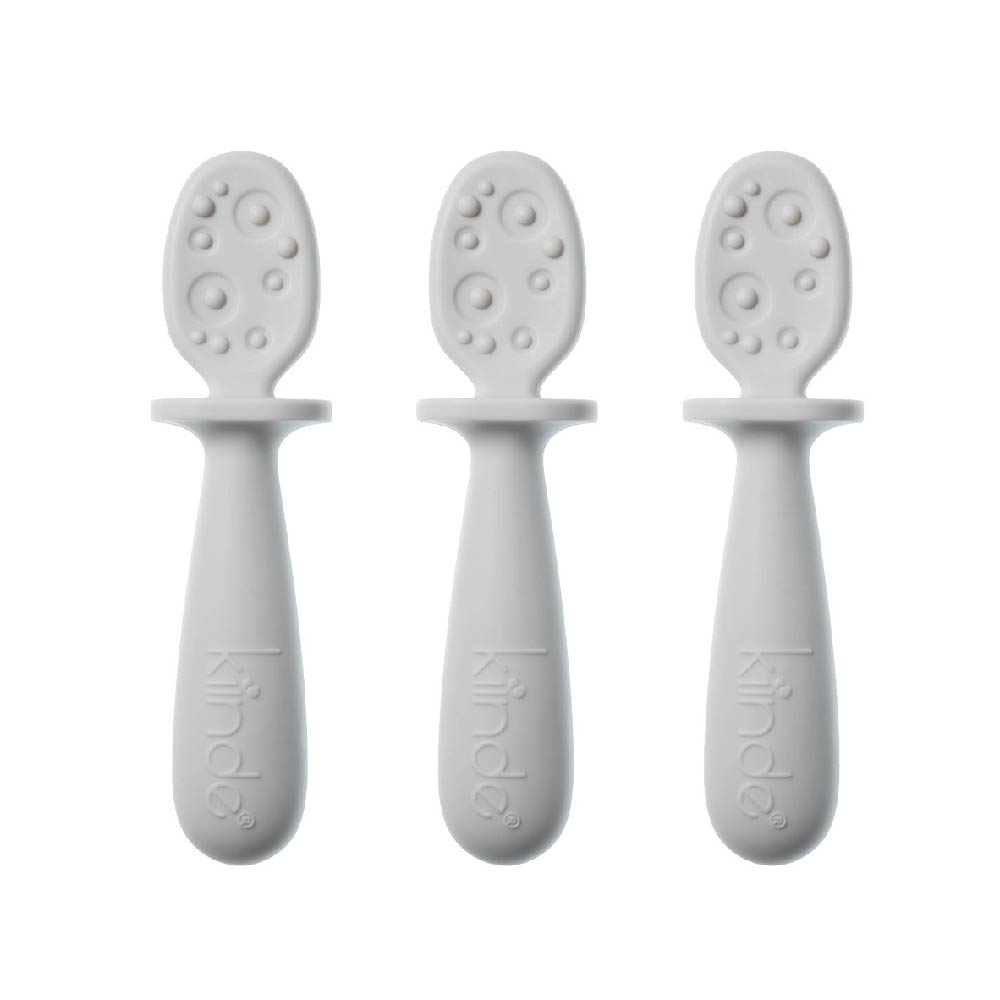 Image of Lil’ Bites Soft Silicone Baby Spoon Set