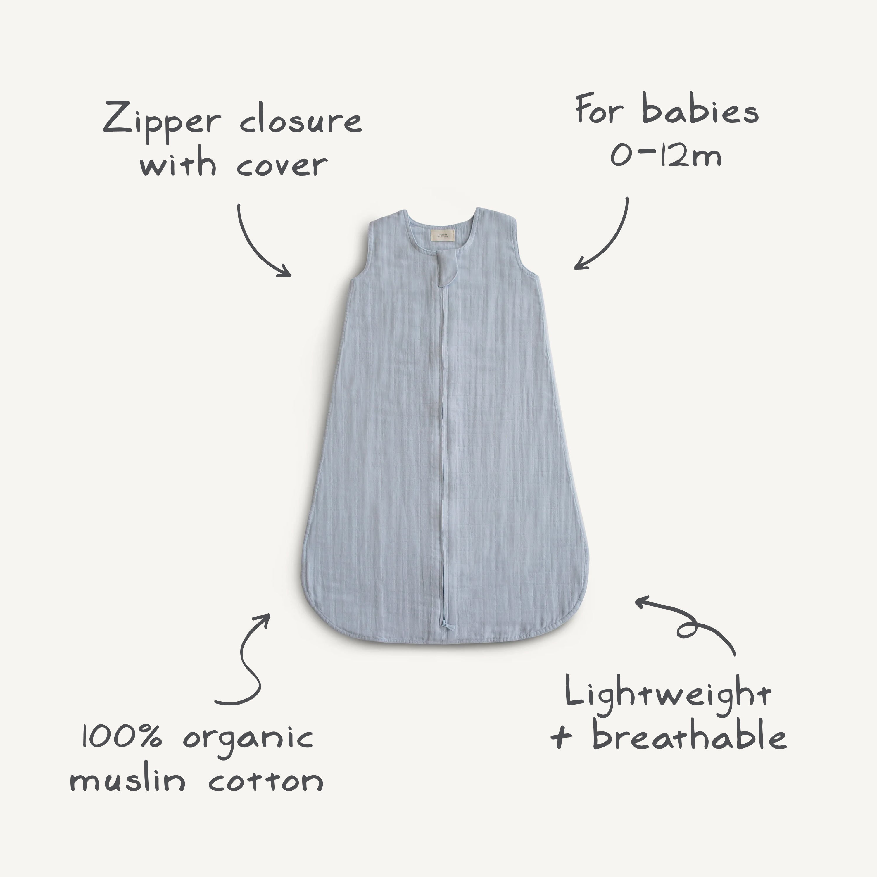 Image of Organic Cotton Sleep Bag