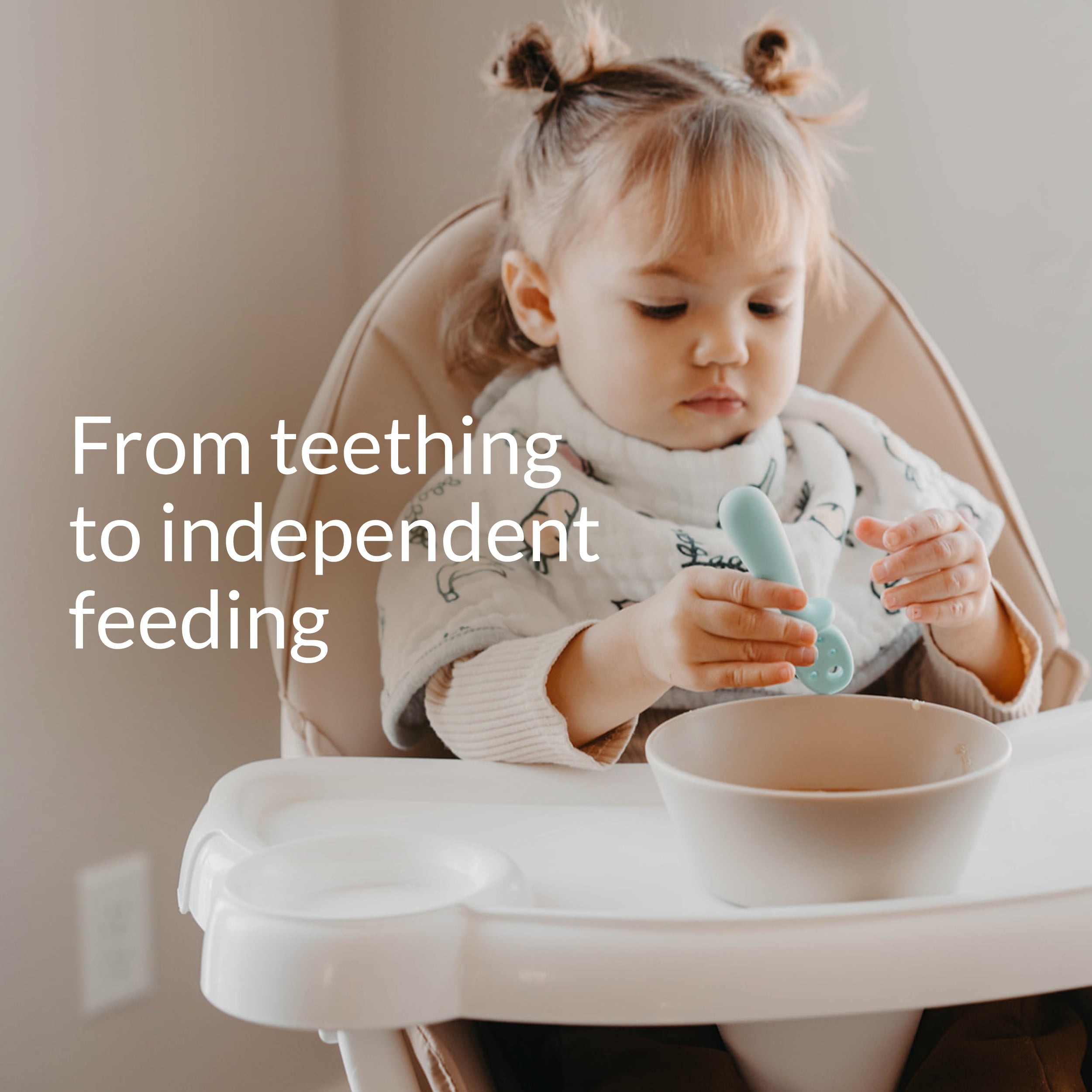 Image of Lil’ Bites Soft Silicone Baby Spoon Set