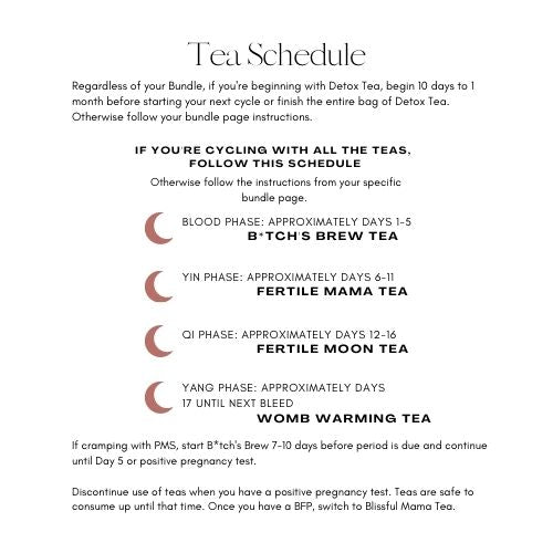 Image of Fertile Moon Tea: Herbal Blend to Support Ovulation and Hormone Balance