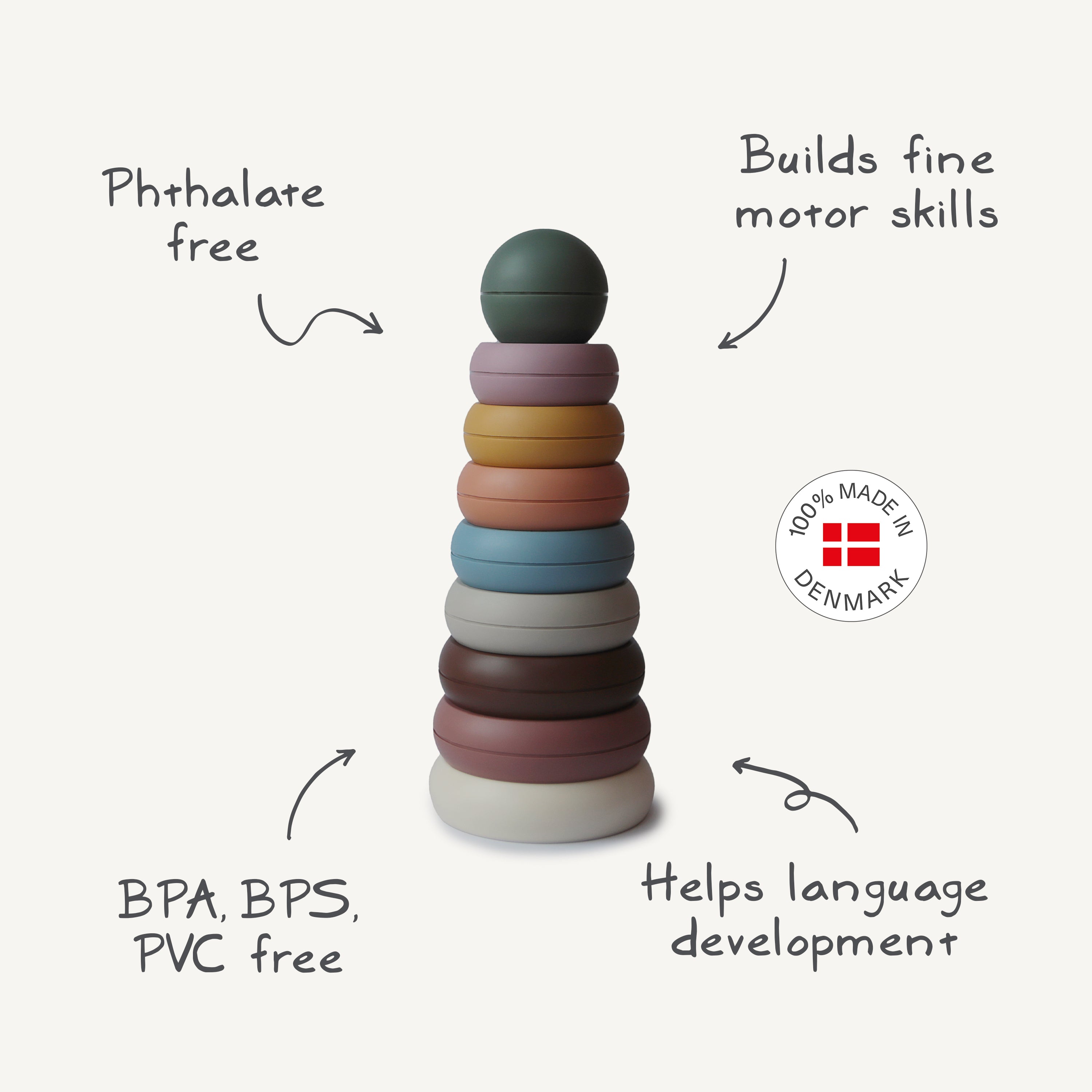 Image of Stacking Rings Toy