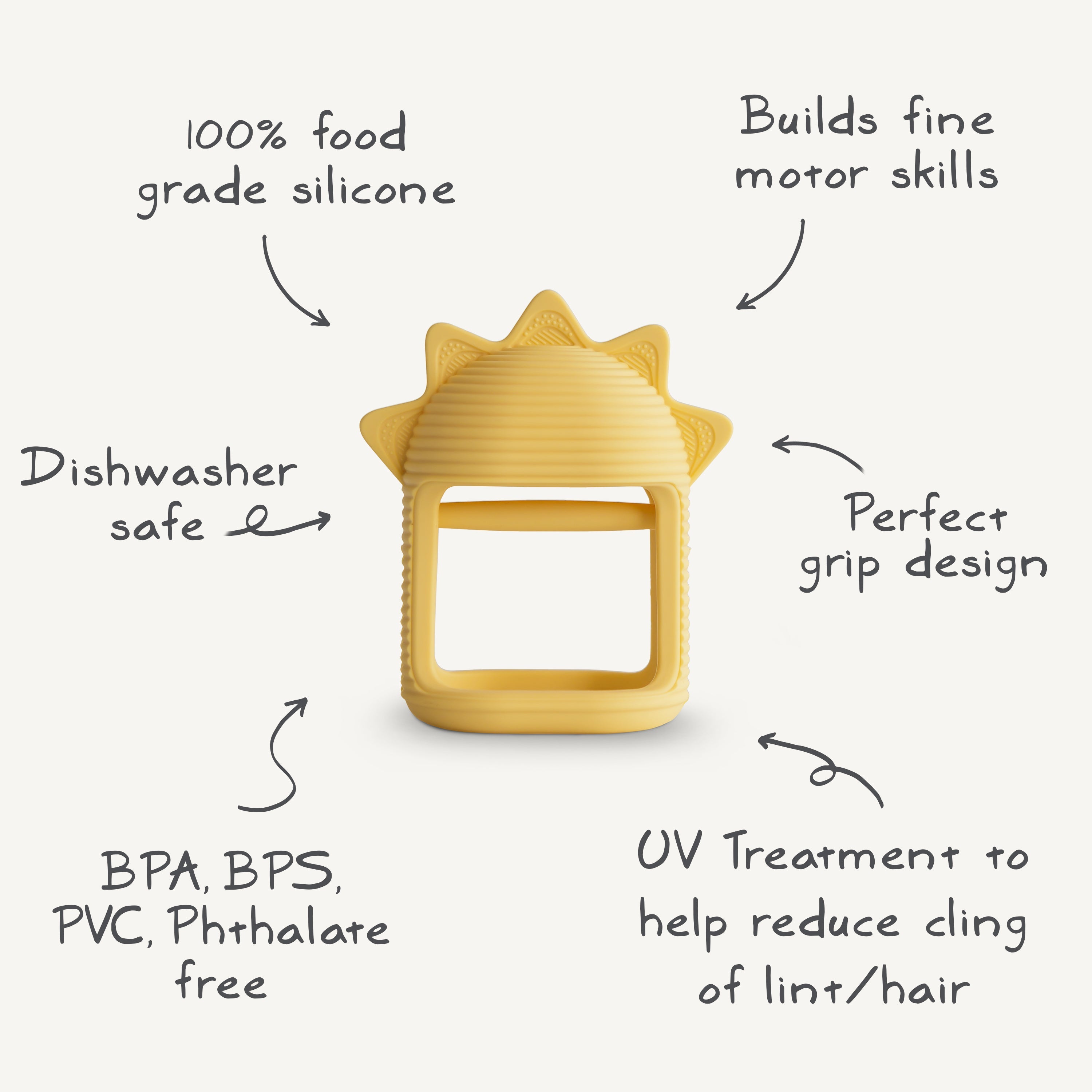 Image of No-Drop Sun Teether (Sunshine)