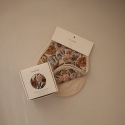 Image of Organic Cotton Muslin Burp Cloth 2-Pack