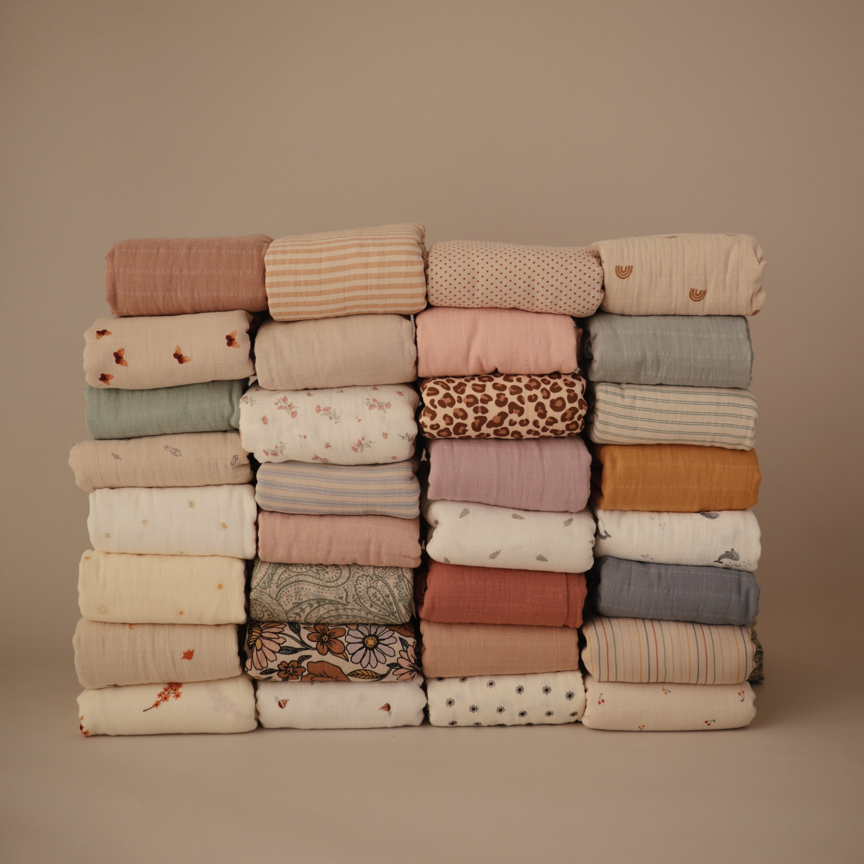 Image of Organic Cotton Muslin Swaddle Blanket