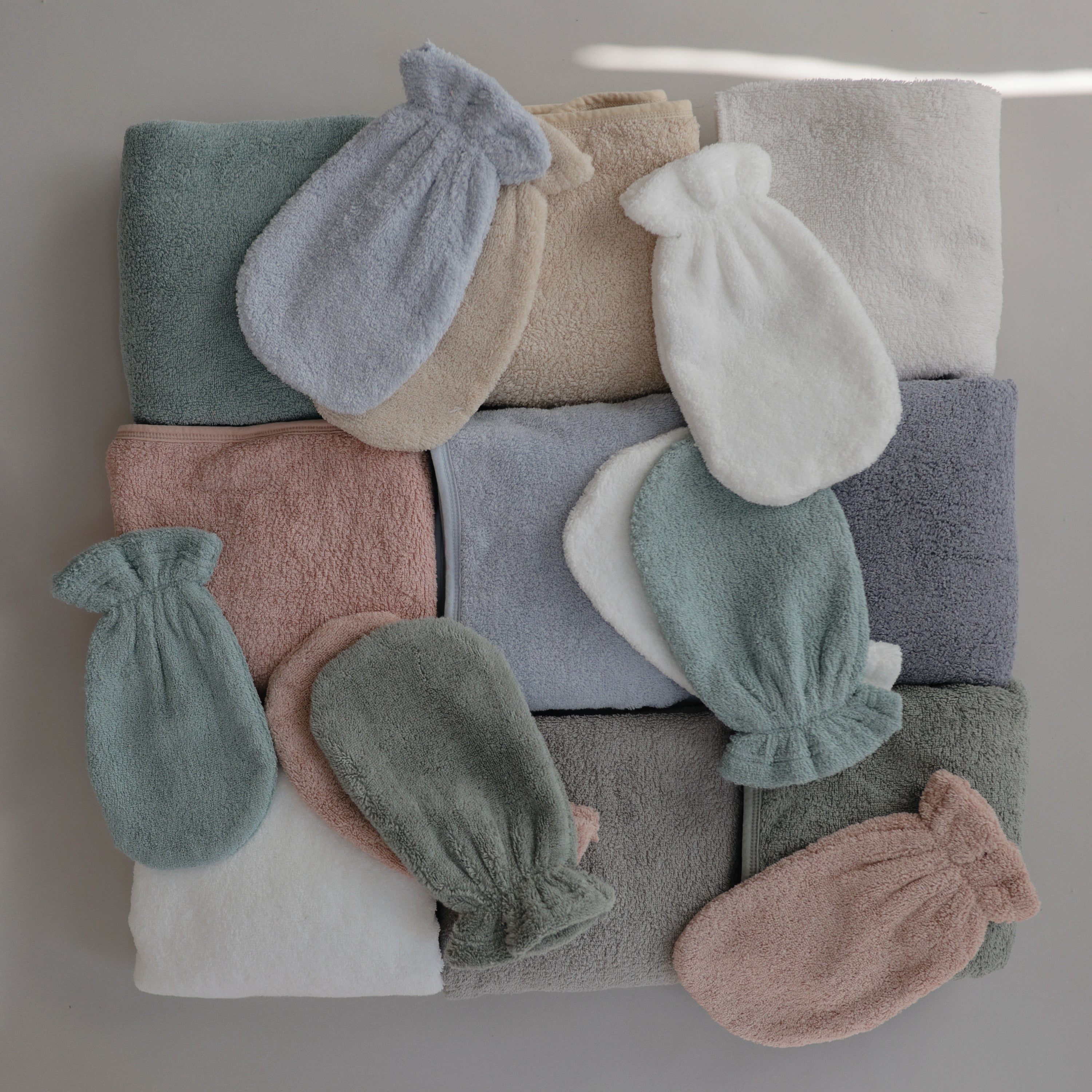 Image of Organic Cotton Bath Mitt 2-Pack