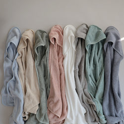 Image of Organic Cotton Baby Hooded Towel
