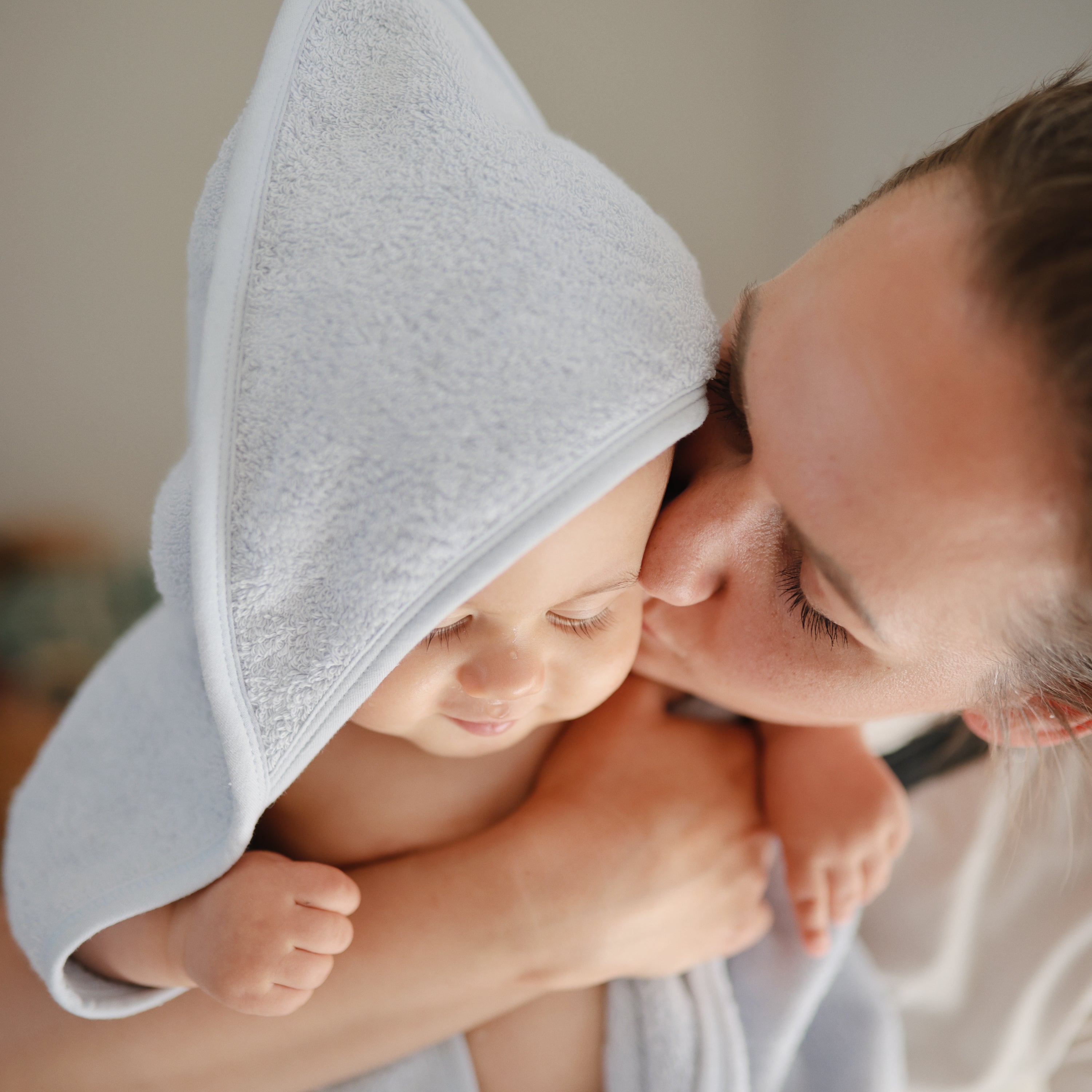 Image of Organic Cotton Baby Hooded Towel