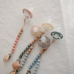 Image of FRIGG Daisy Night Silicone Pacifier 2-Pack