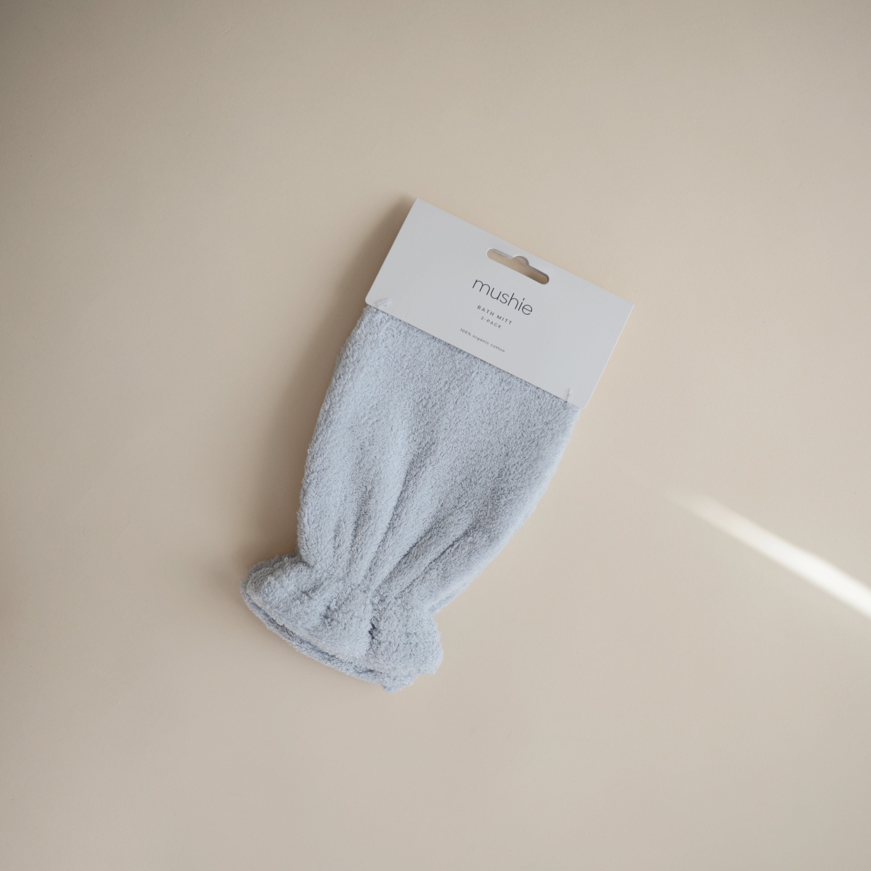 Image of Organic Cotton Bath Mitt 2-Pack