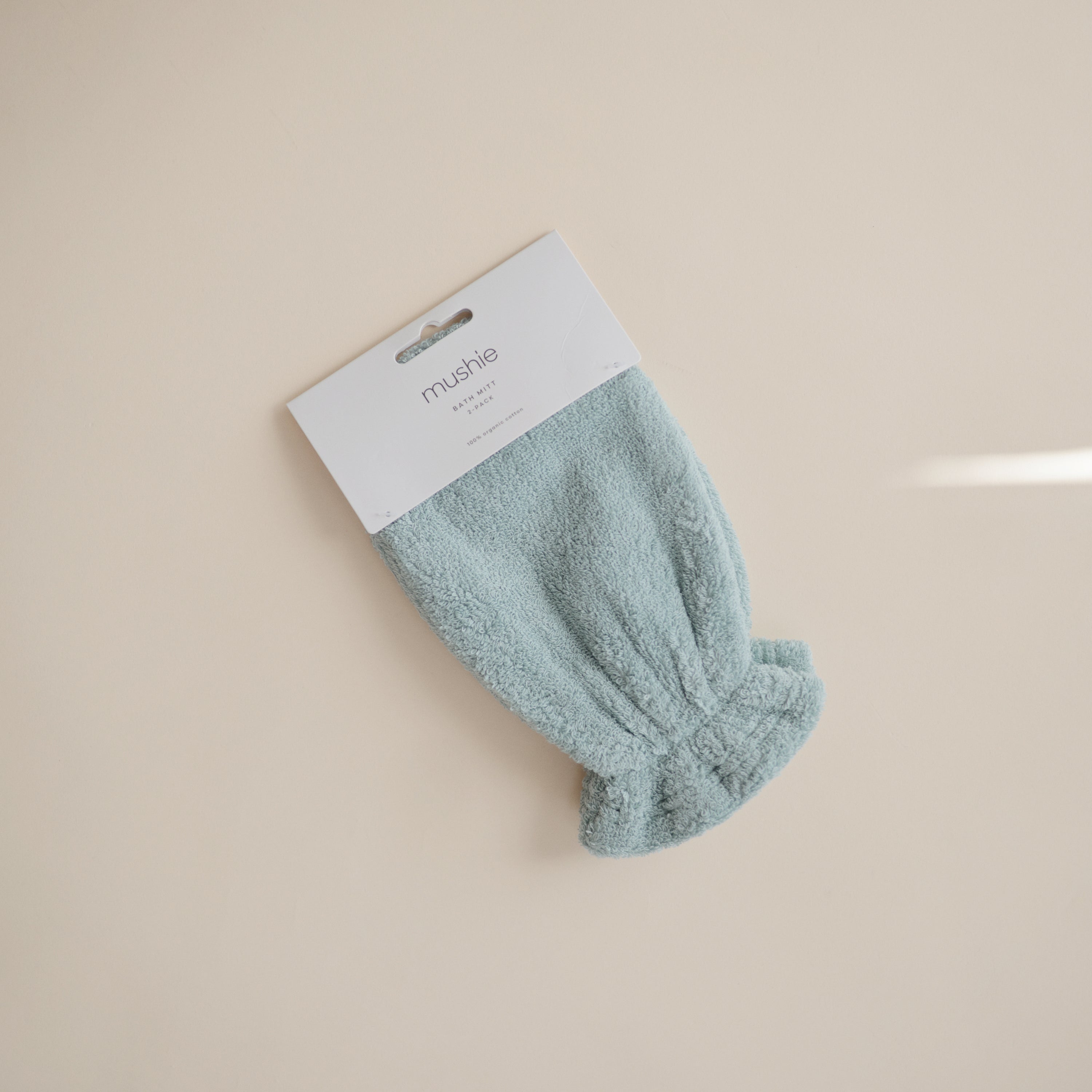 Image of Organic Cotton Bath Mitt 2-Pack