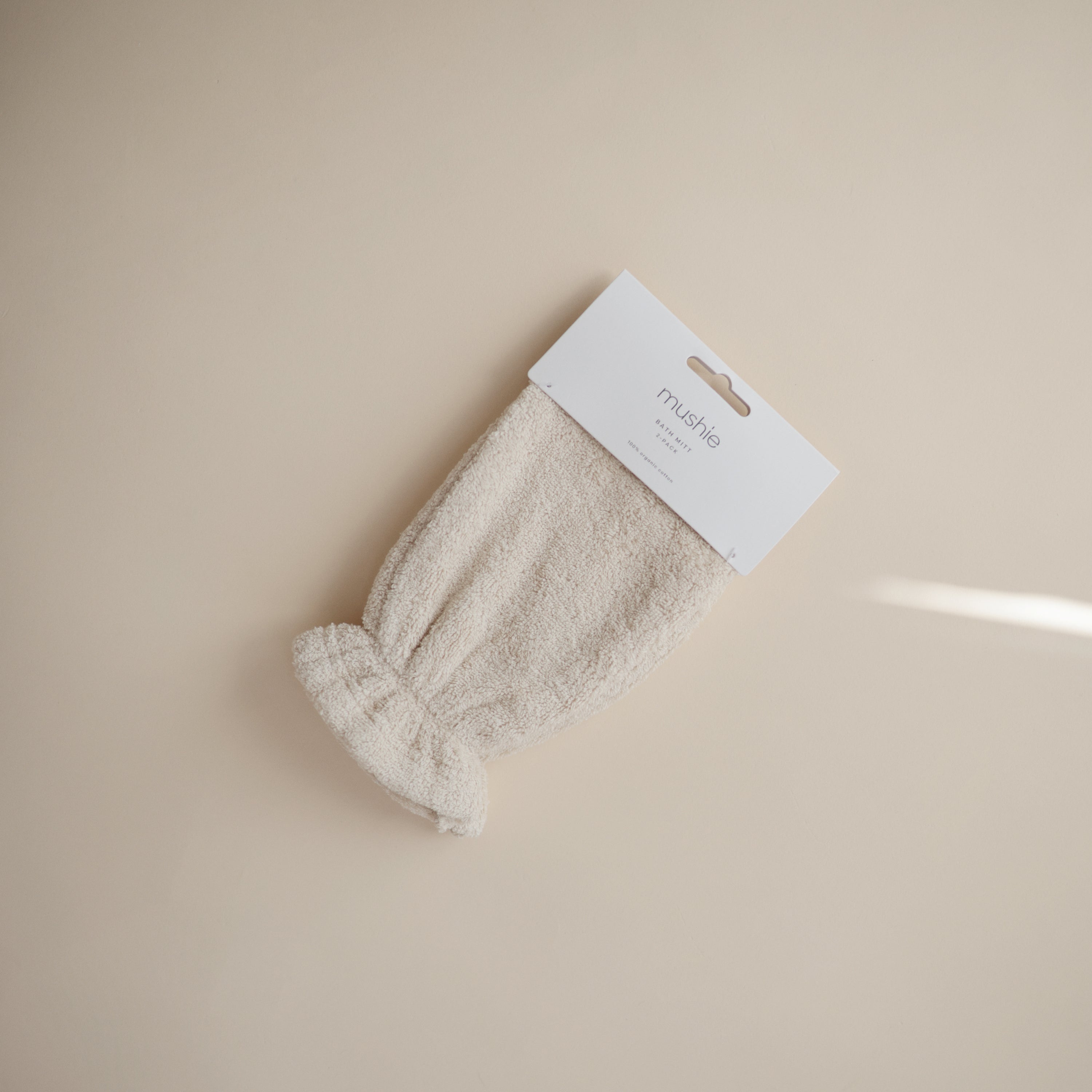 Image of Organic Cotton Bath Mitt 2-Pack
