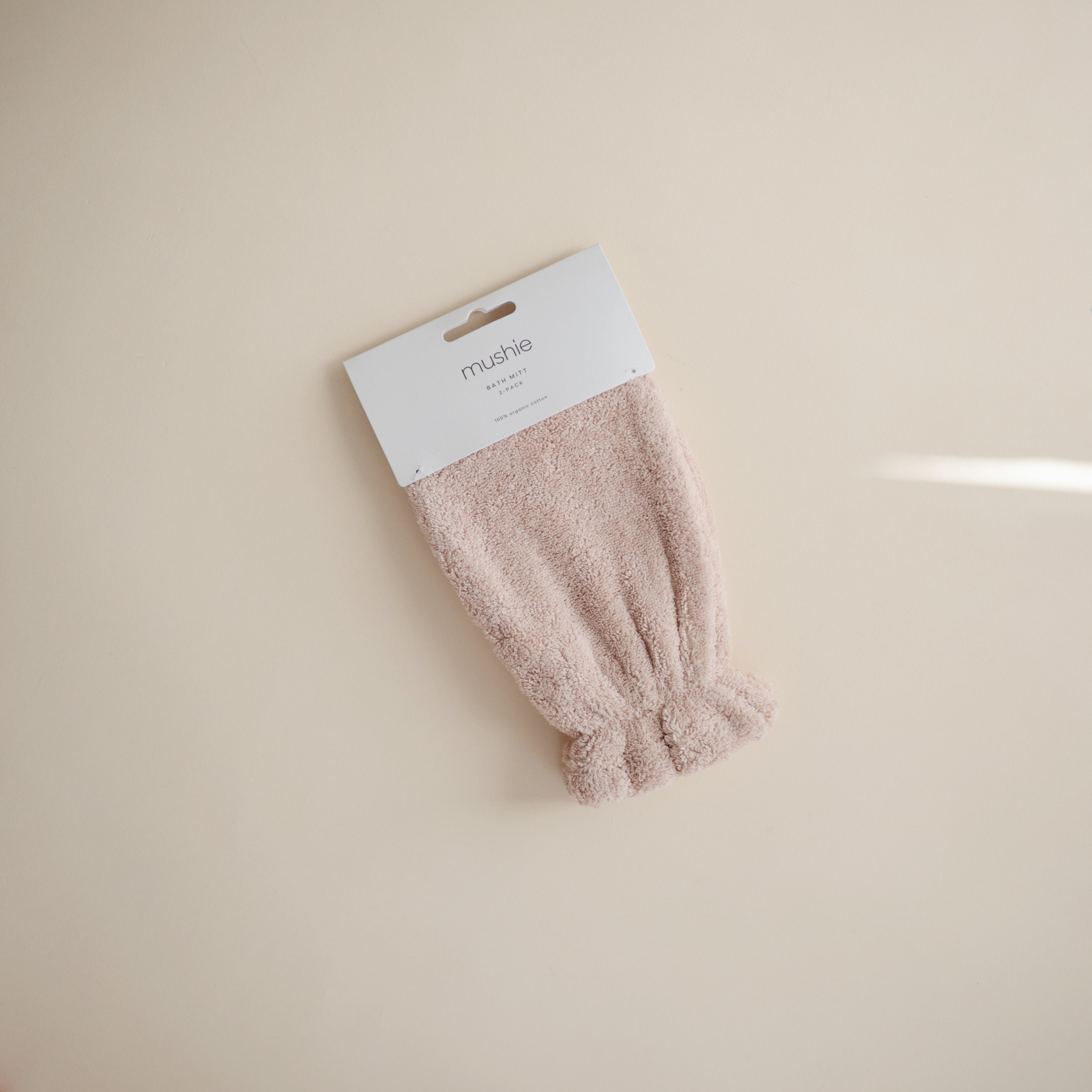 Image of Organic Cotton Bath Mitt 2-Pack